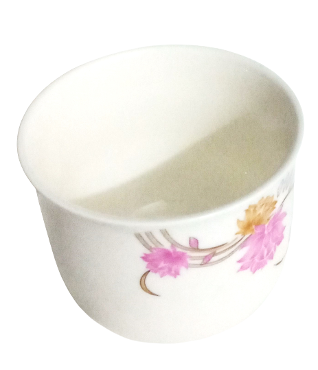 Pink Floral Tea Cup