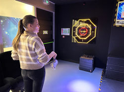 lancer de hache au laserball de charras
