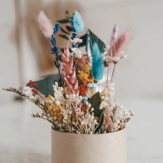 We Are Flowergirls Trockenblumen Bouquet Party Moon