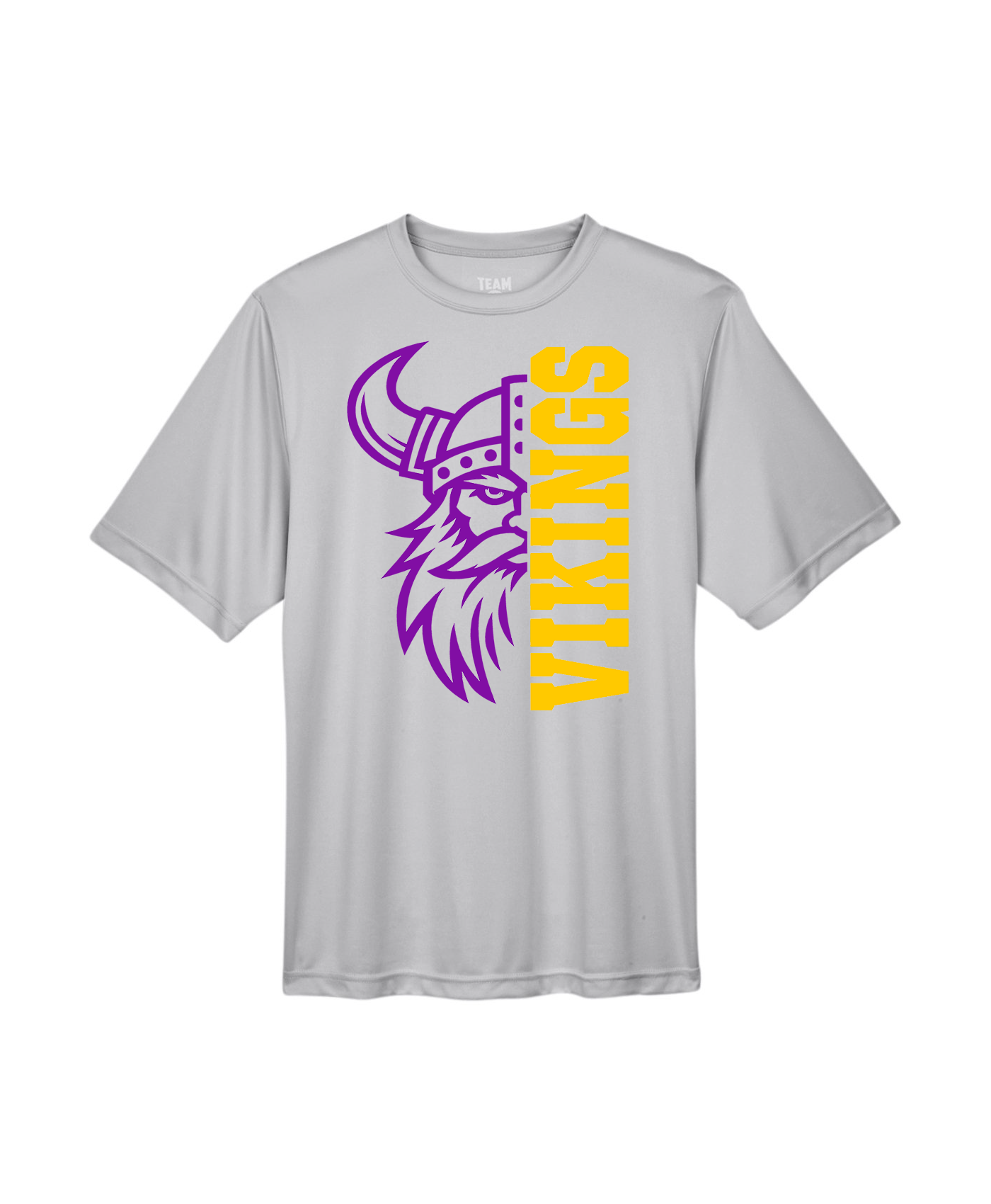 Vikings Short Sleeve Performance T-shirt - Gray
