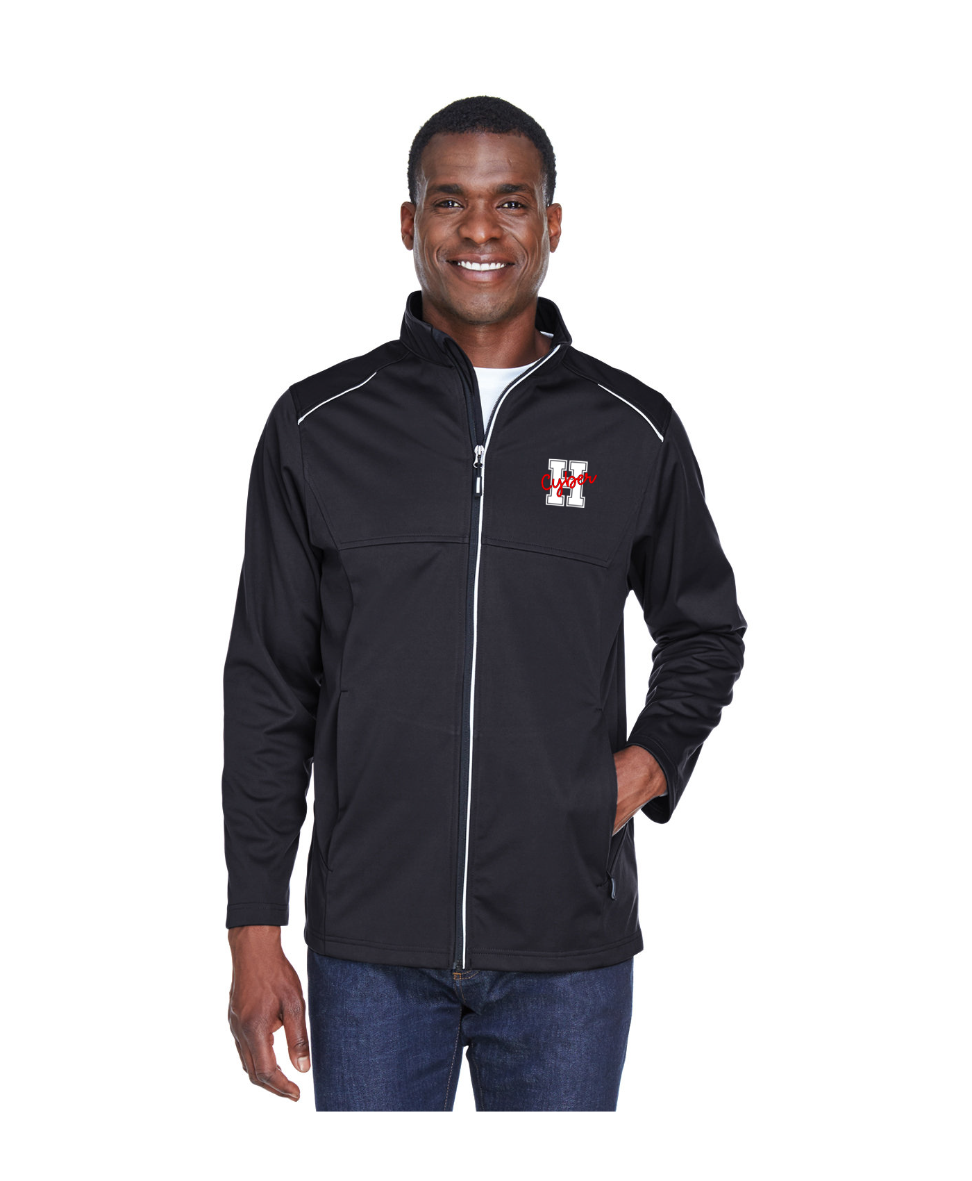 Cyber Academy Men’s Three Layer Knit Jacket