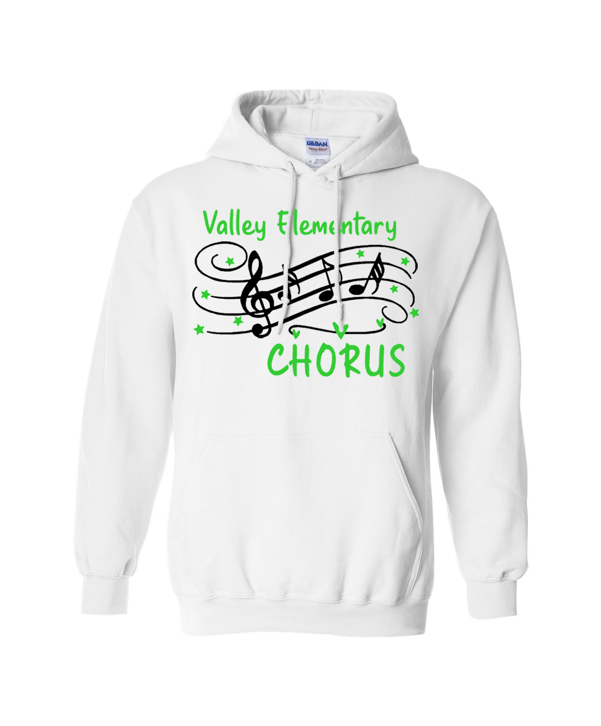 Valley Elementary Chorus NOTES Hoodie