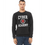 Thumbnail: Cyber Dark Grey Heather Unisex Sponge Fleece Crewneck