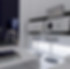 Modern paint showroom with color display installation, curated lighting, and commercial interior design in Los Angeles
