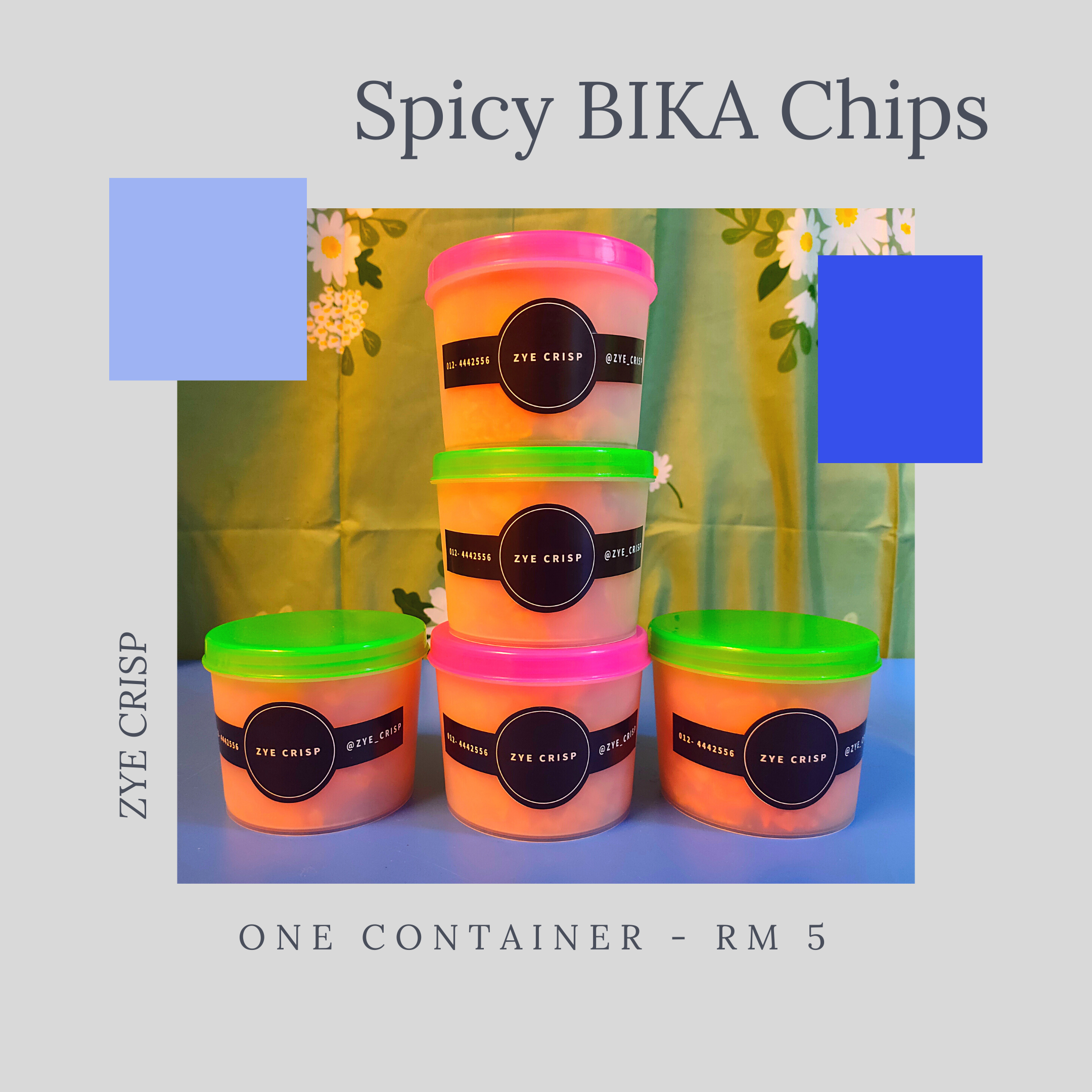 Spicy Bika Crackers