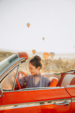 Cappadocia Sunrise Shooting withClassic Car