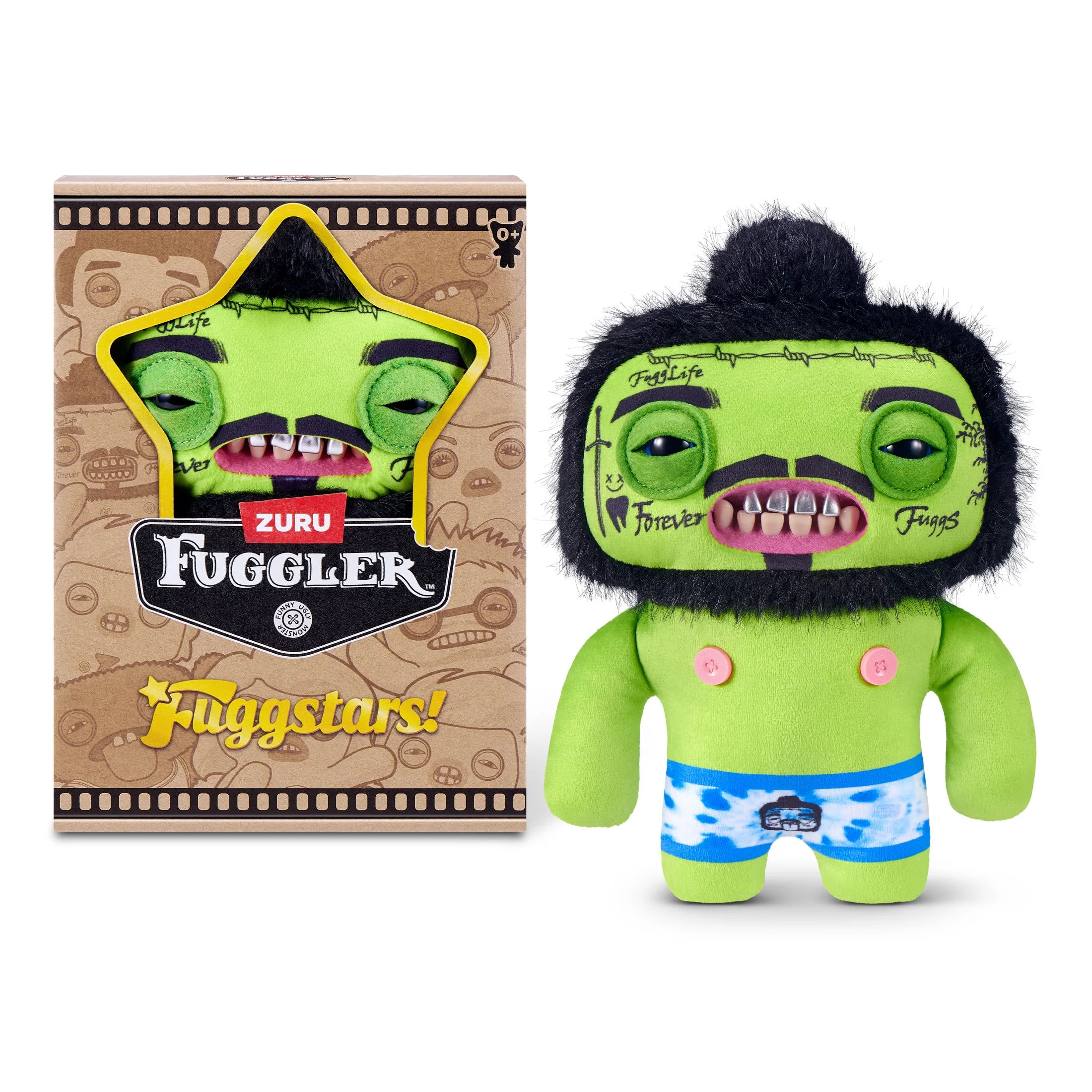 Fuggler Fugg Stars 9" Rhymer McSlimer Stuffed Animal Toy by ZURU