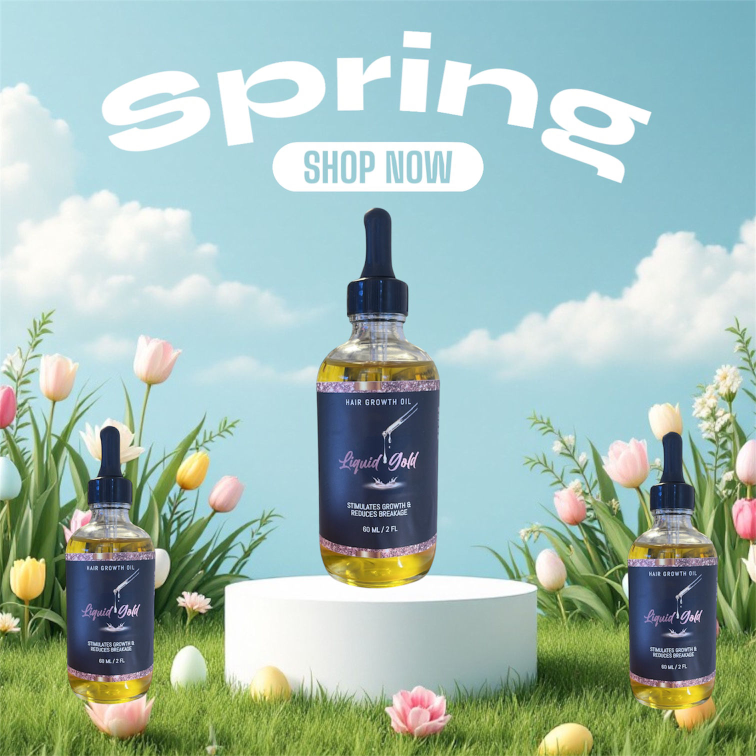 Liquid Gold Hair Growth Oil