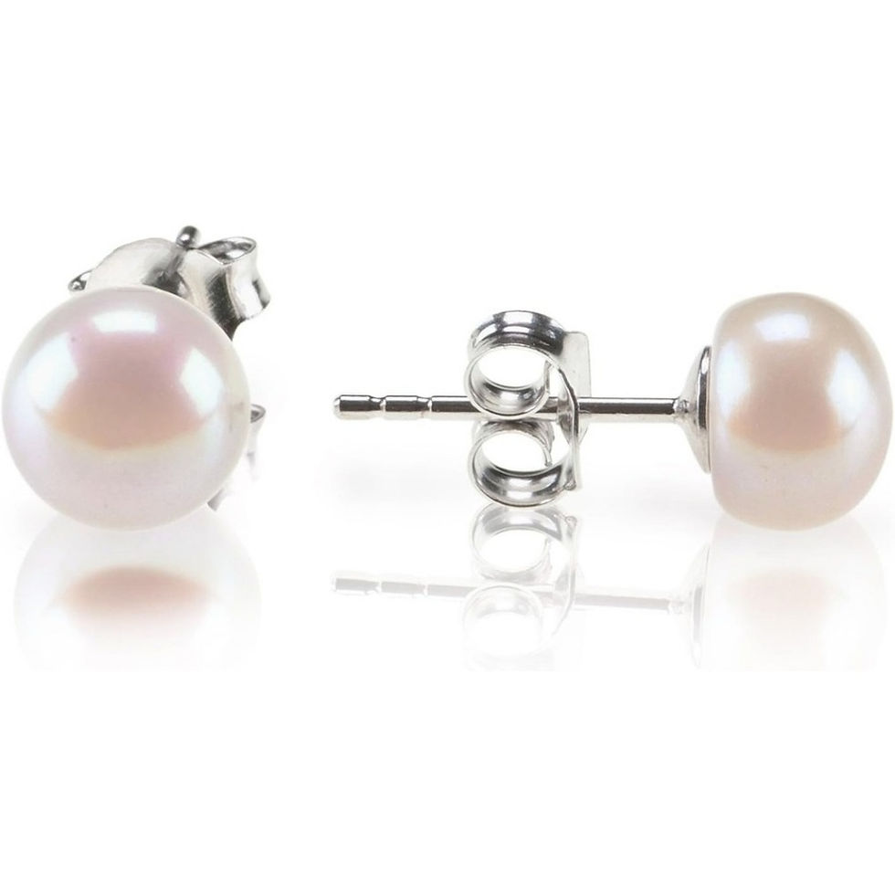 Thumbnail: 925 Silver Plated, 14K Gold Plated, AAA+ Quality Handpicked Freshwater Cultured 
