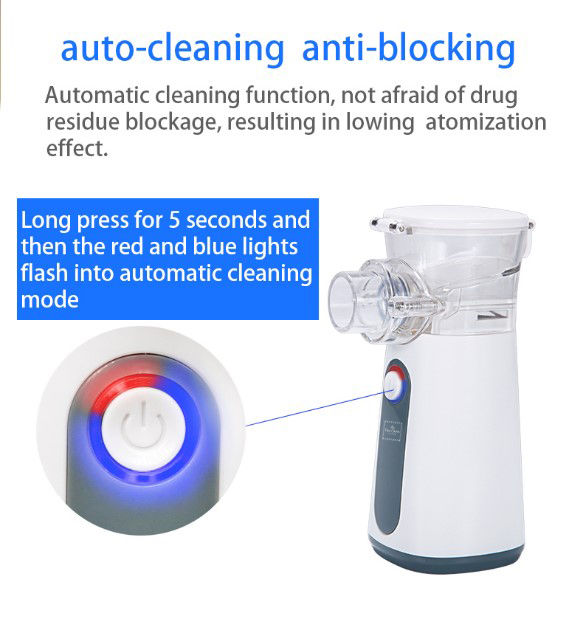 Thumbnail: rechargeable nebulizer with blue humidifier