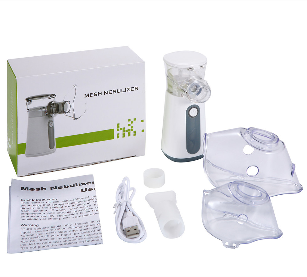 Thumbnail: rechargeable nebulizer with white humidifier