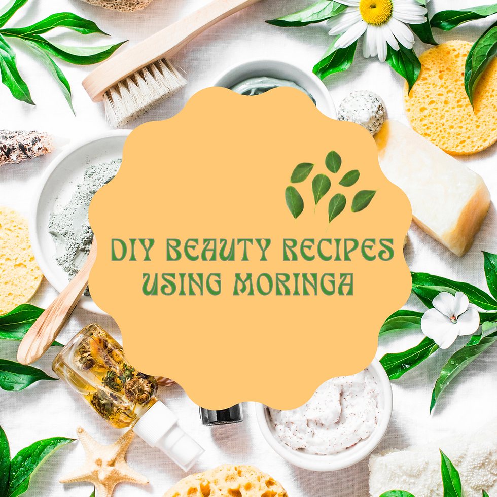 DIY Beauty Recipes Using Moringa: Face Masks, Scrubs, and Hair Treatments!