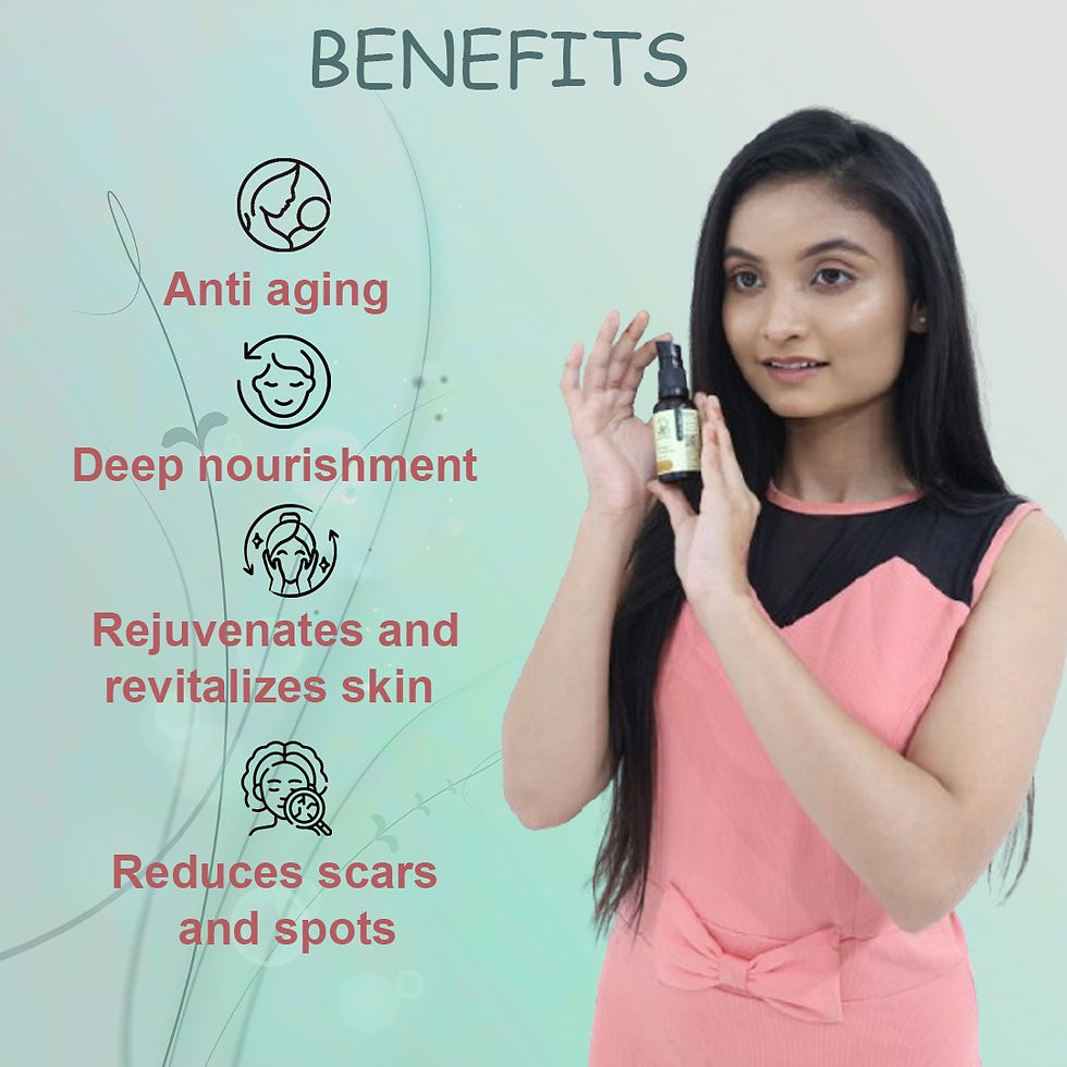 Thumbnail: MORINGA BOTANICAL BLISS FACE OIL WITH MANDARIN OIL FOR BRIGHTEN SKIN | 30ML