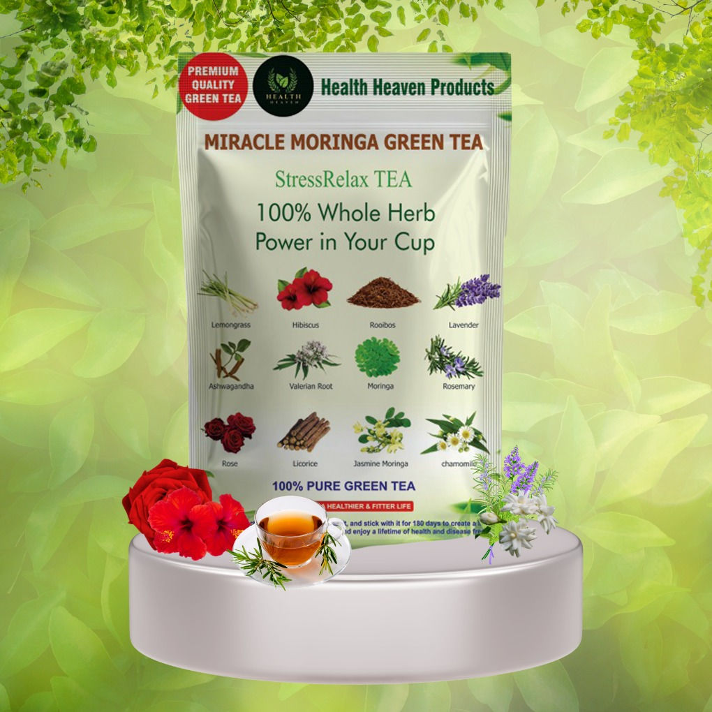 MORINGA STRESS RELAX TEA  | 60gm