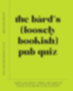 The Loosely Bookish Pub Quiz - March