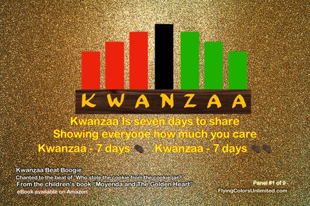 That’s why we cheer when Kwanzaa Time is here!