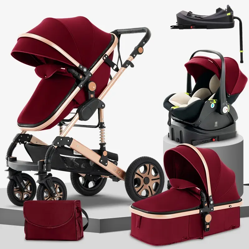Thumbnail: Baby Carriage 3in1 Reversible Foldable Standard Stroller