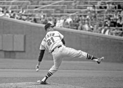 Milwaukee Braves Warren Spahn baseball photo by Don Sparks