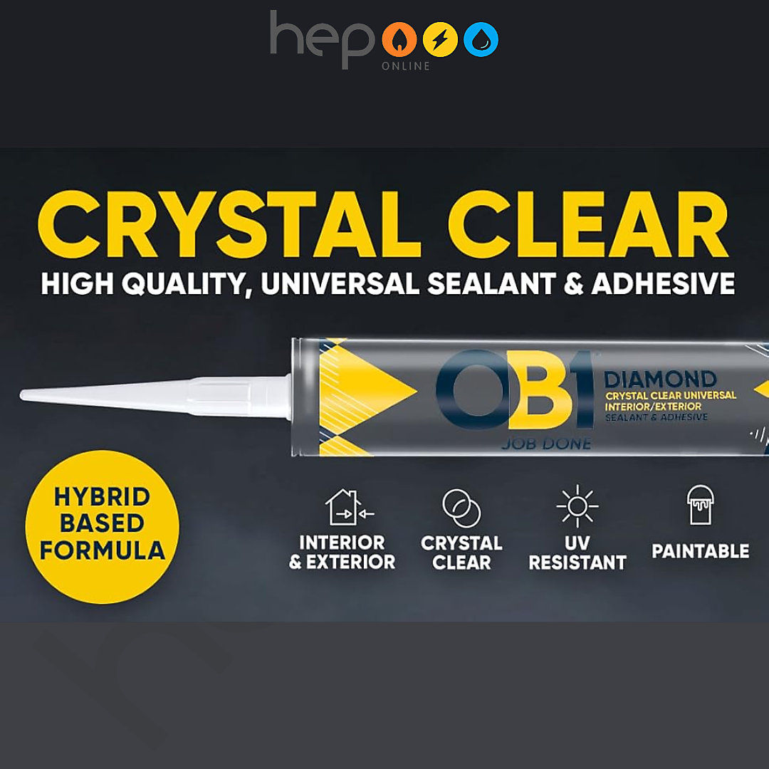 OB1 SEALANT & ADHESIVE crystal clear