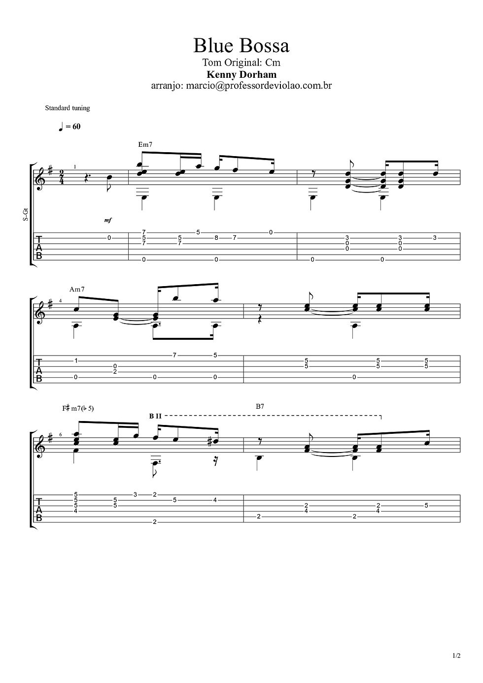 Miniatura: Blue Bossa
