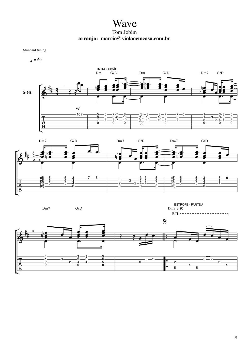 Miniatura: Wave - Tom Jobim
