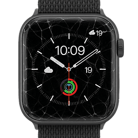 Apple Watch dañado pantalla display roto