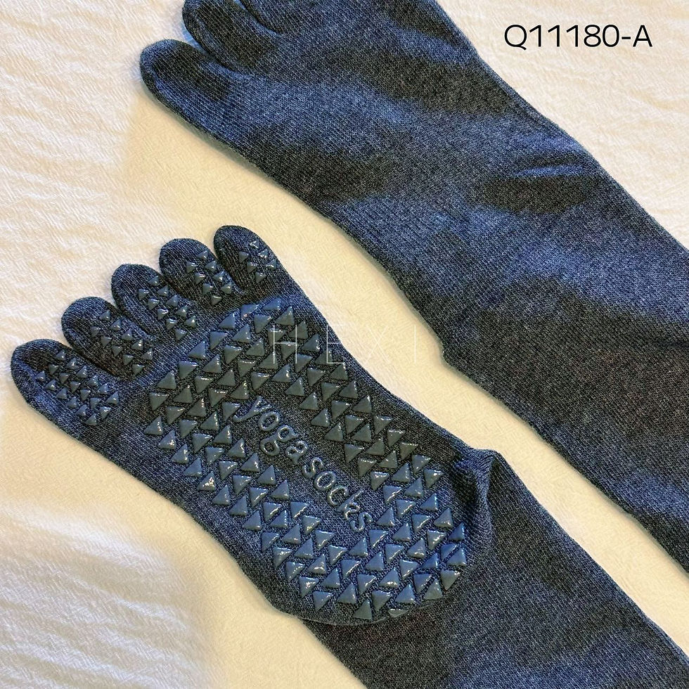 サムネイル： 五本指 ピラティス・ヨガ用 滑り止めソックスQ11180-A