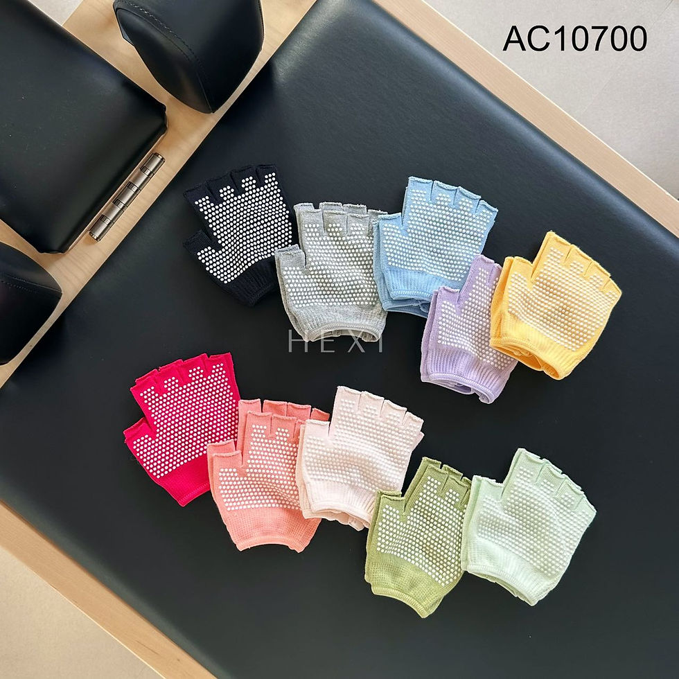 サムネイル： ピラティス用 滑り止めグローブ 手が滑らない AC10700-5