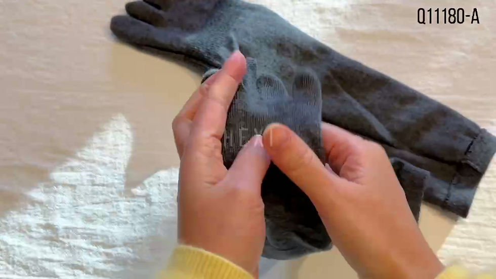 サムネイル： 五本指 ピラティス・ヨガ用 滑り止めソックスQ11180-A