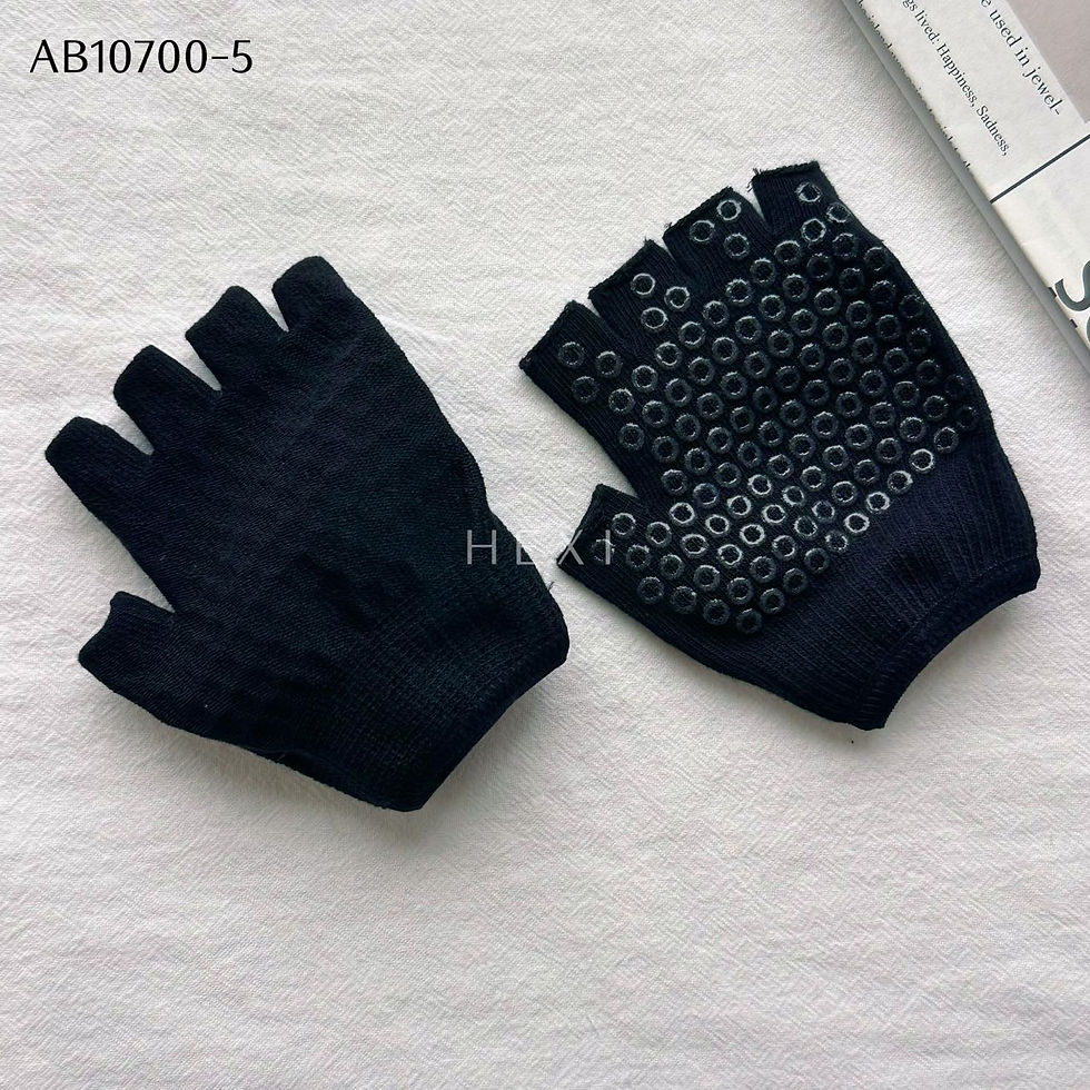 サムネイル： ヨガ・ピラティス用 滑り止めトレーニング手袋AB10700-5