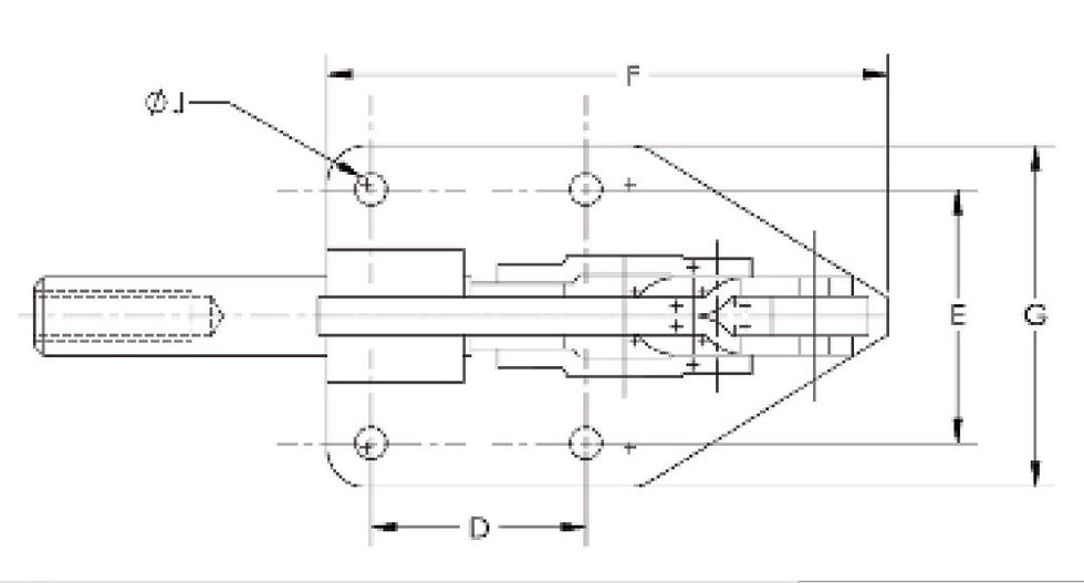 Thumbnail: Clamp-Rite 13090 CR Push-Pull Toggle Clamp