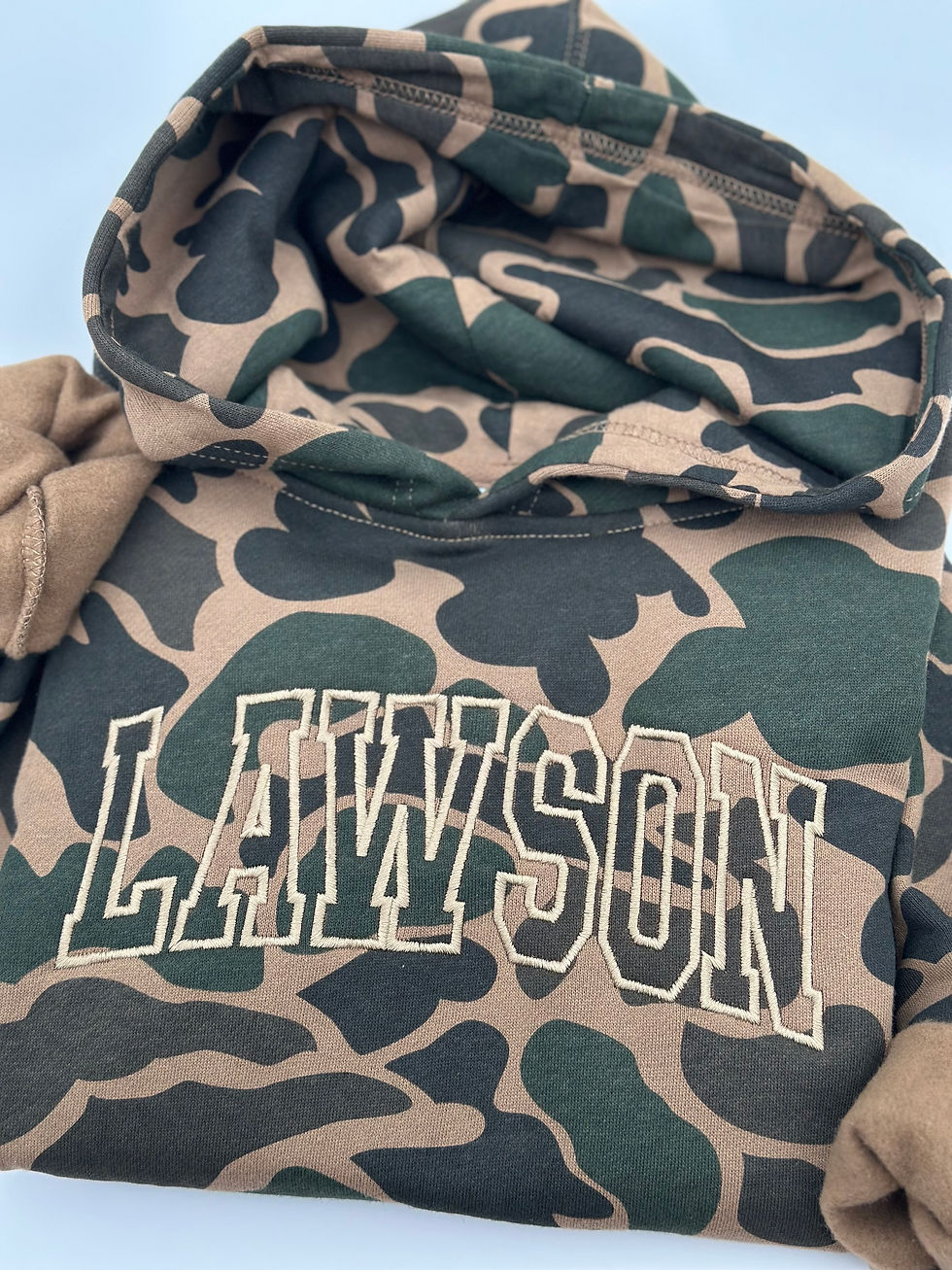 Thumbnail: Personalized Youth Camo Hoodie
