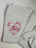 Thumbnail: Mini heart Monogram Sweatshirt