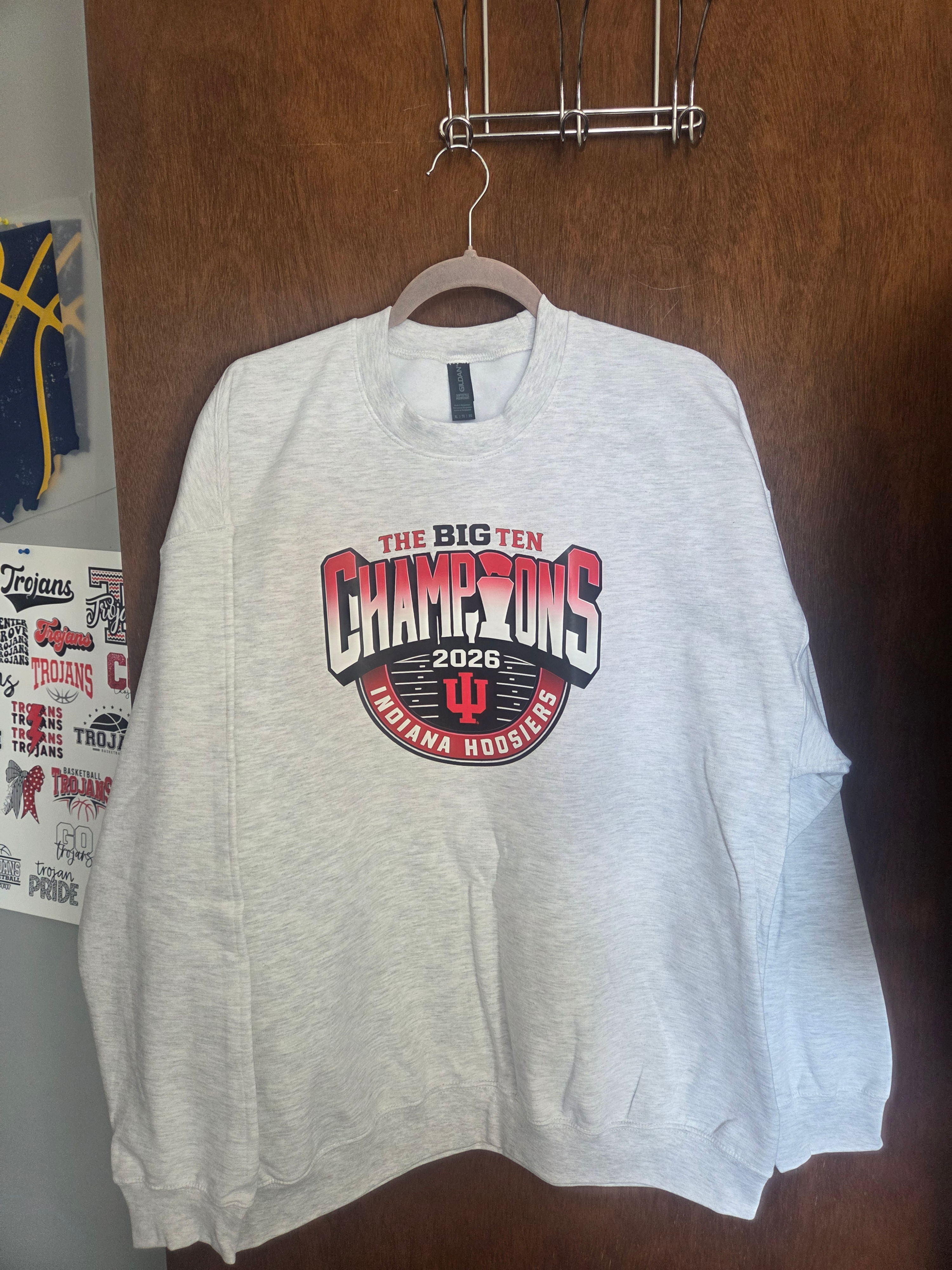 Big Ten National Championship Indiana Miami Hoosier Crewneck