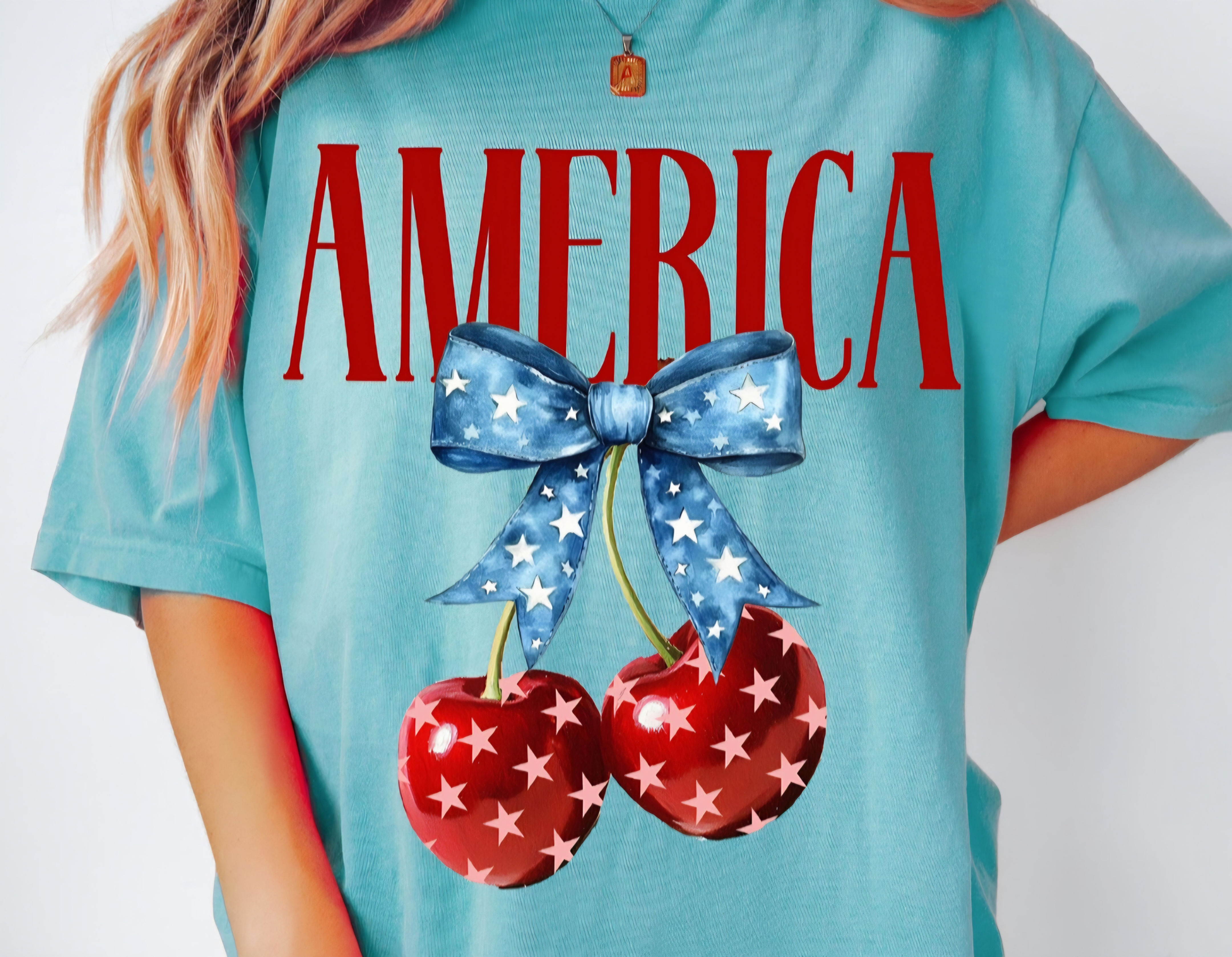Fourth of July tshirt AMERICA USA 🍒