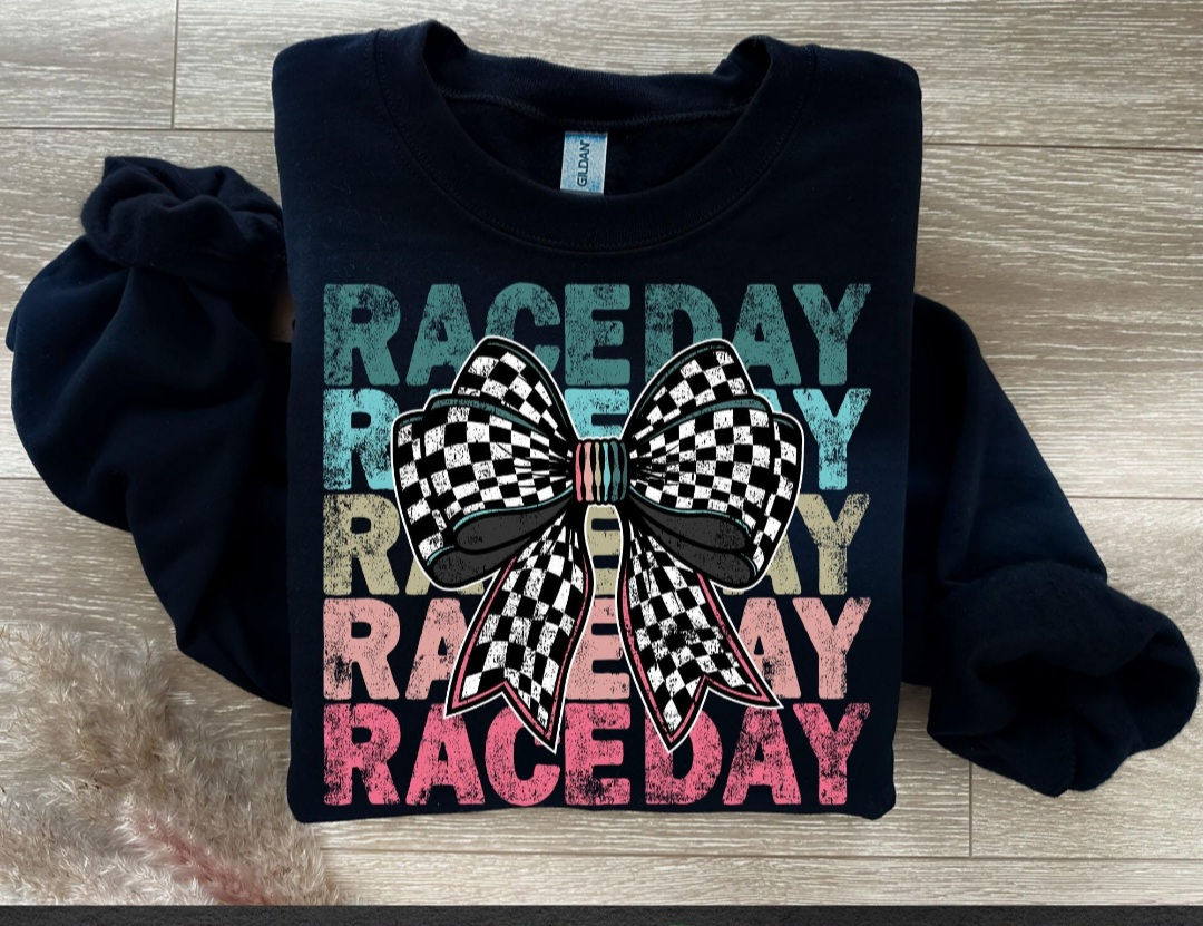 Indy 500 Race day Big bow t-shirt IMS