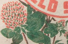 Thumbnail: Sweet Clover Seed Feed Sack Pillow -16" x 22"