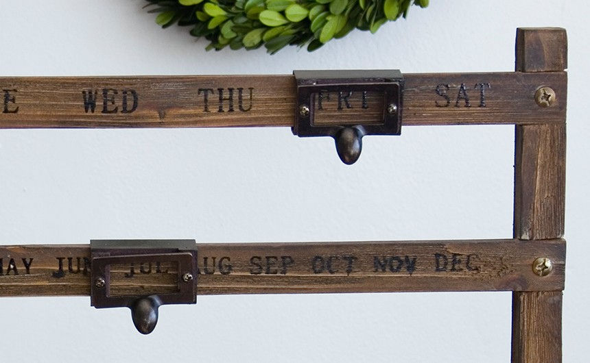 Thumbnail: Wood Perpetual Calendar