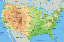 美国地图2