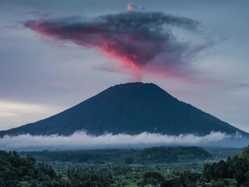 "How volcanoes form smoke rings" by Edward Yoon