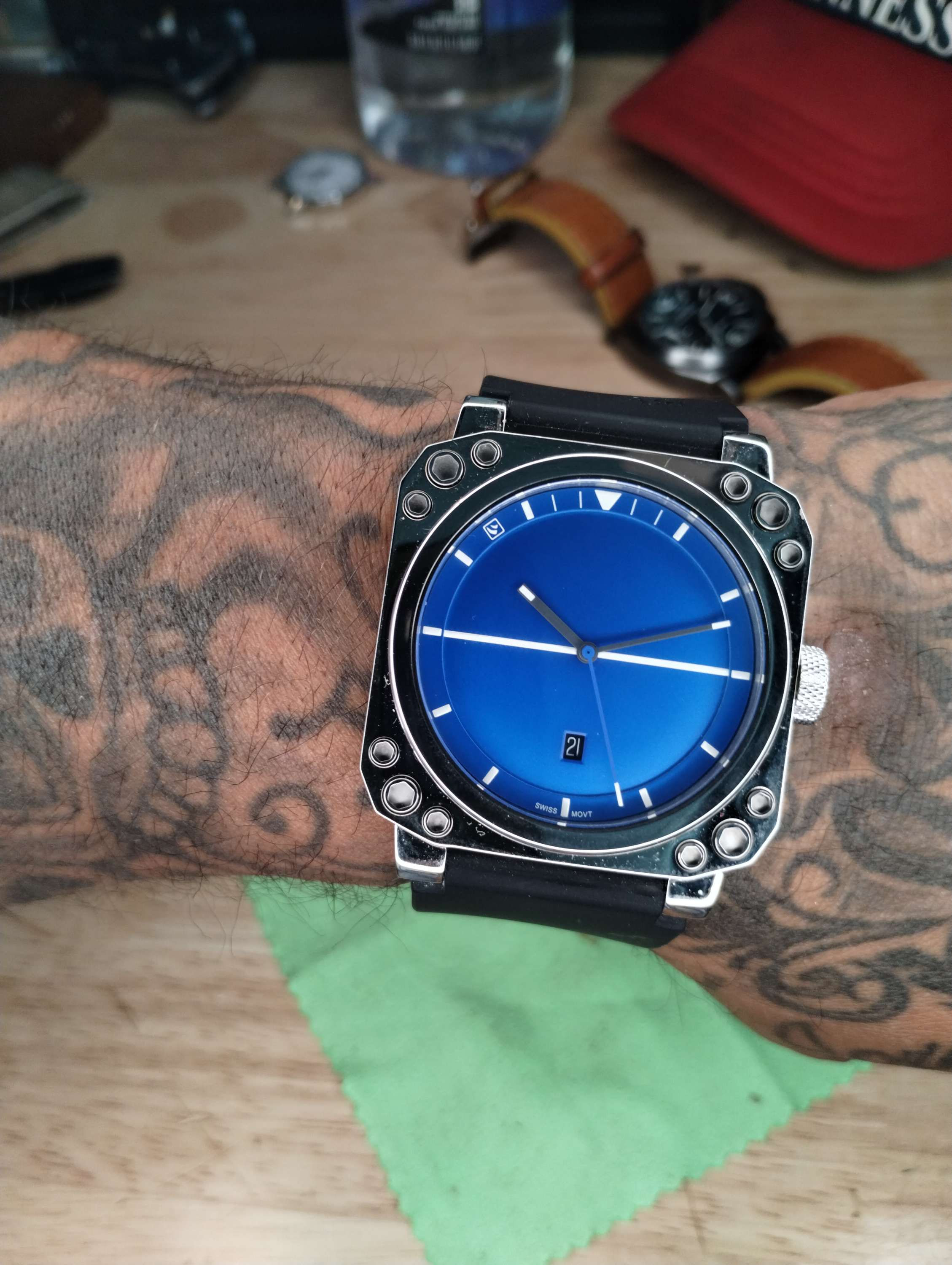 2011 Rhyno Rubicon Automatic military watch 