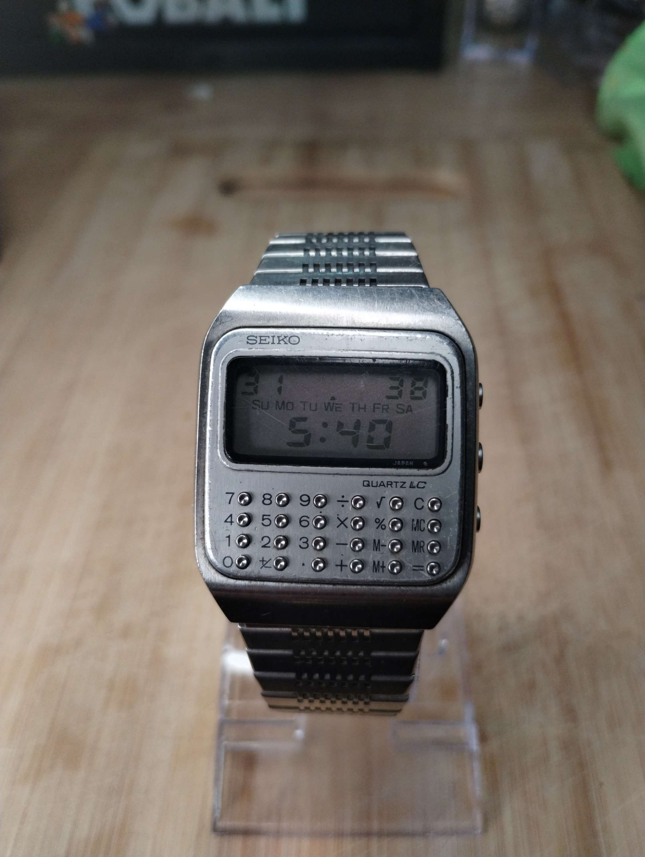 Vintage Seiko calculator C153-5007