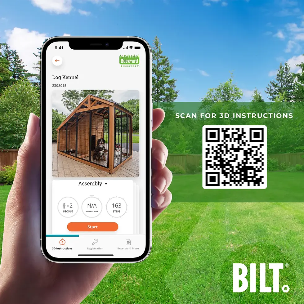 Thumbnail: Waggin' Retreat Dog Kennel