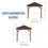 Thumbnail: 10x10 Barrington Gazebo