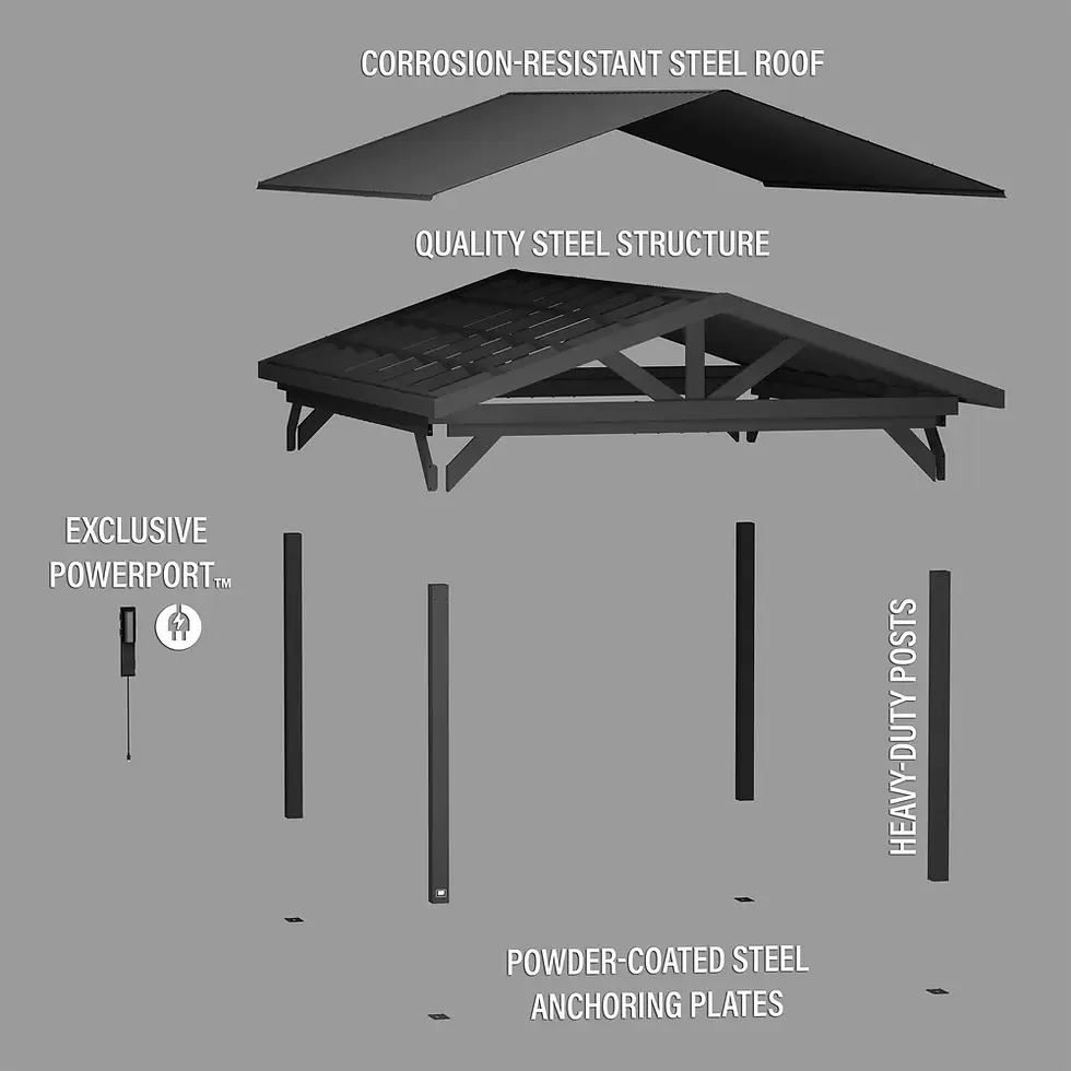 Thumbnail: 18x14 Lancaster Gazebo
