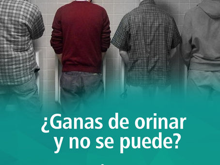 ĀæGanas de orinar y no puedes ?