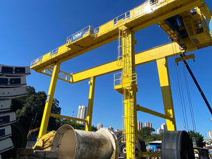 Inspeção de pontes rolantes: construção da ampliação da linha verde do metro de SP e VSM Engenharia