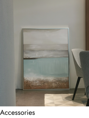 Modern contemporary home décor and accessories in Kuala Lumpur, Malaysia—such as paintings, mirrors, cushions, pillows, vanity desks, and stools—add the finishing touch to sophisticated interiors. Thoughtfully curated for style and function, each piece enhances the living space with artistic flair, tactile comfort, and timeless elegance.