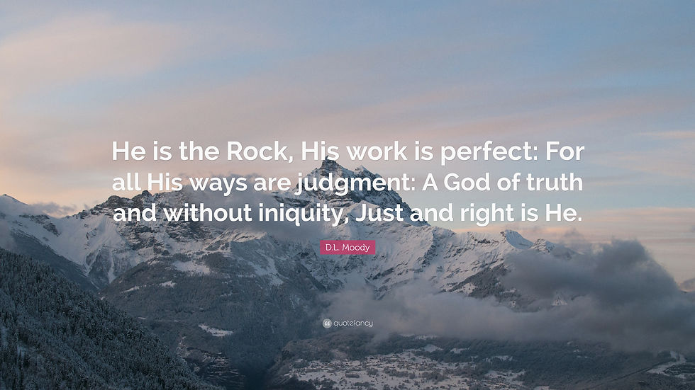 He is the Rock