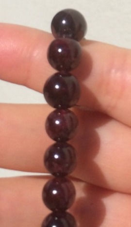 Miniatyrbilde: Almandine, Granat armbånd - Almandine Garnet